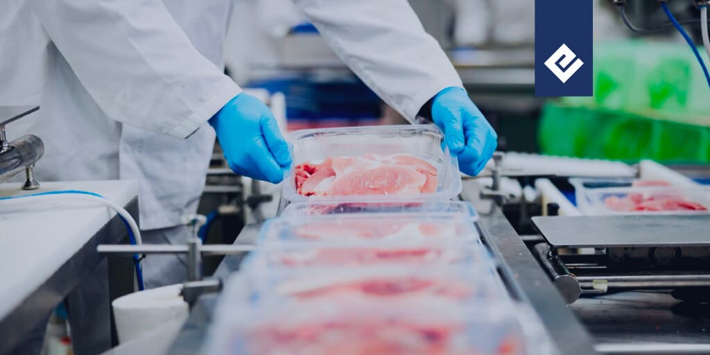 produtos em processo de controle de qualidade de alimentos
